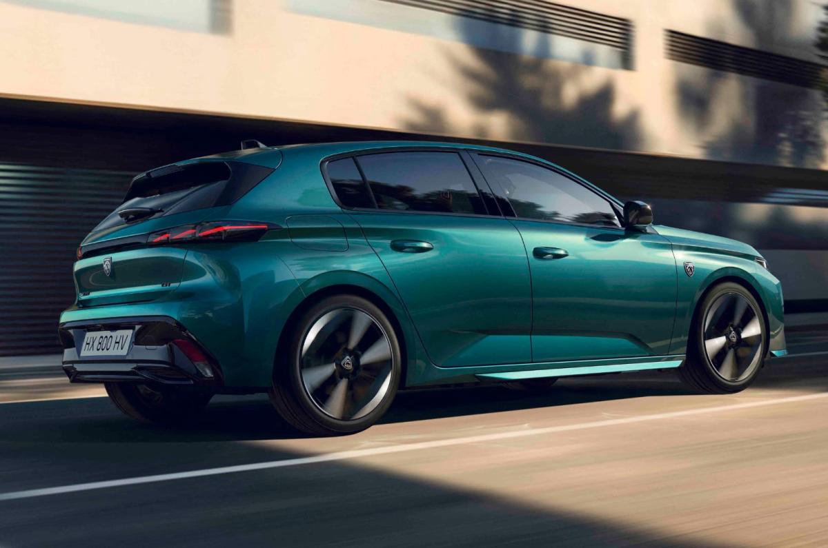 Peugeot 308 dynamic side profile