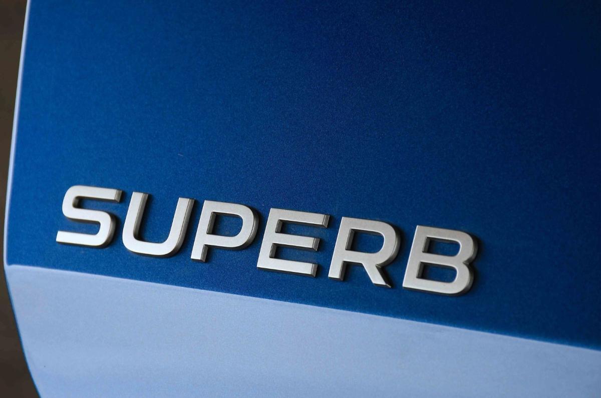 Skoda Superb Estate exterior badging