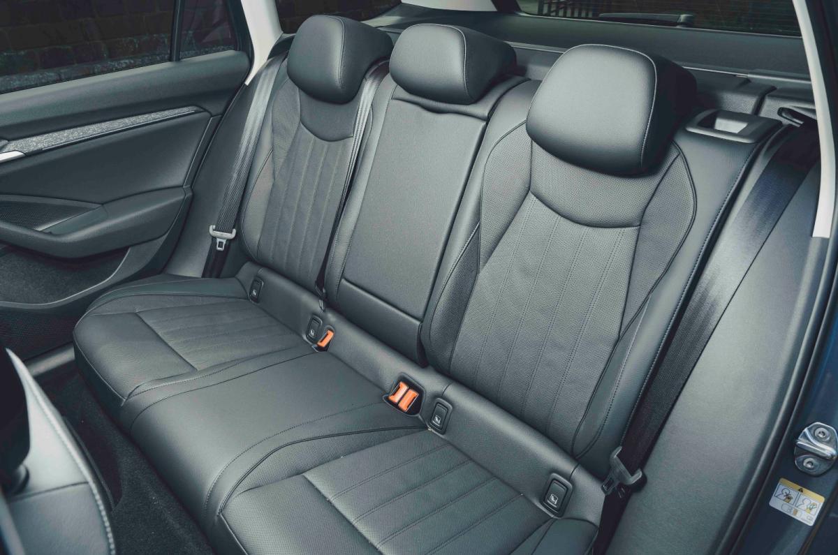 Skoda Superb Estate rear seats