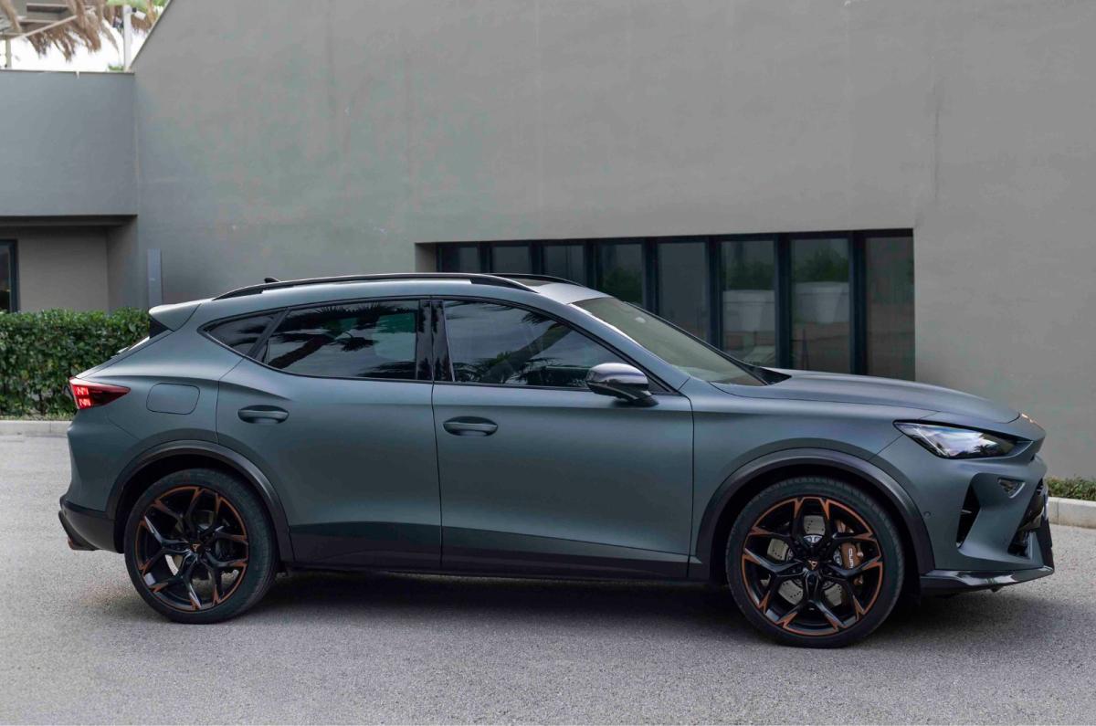 Cupra Formentor still side profile