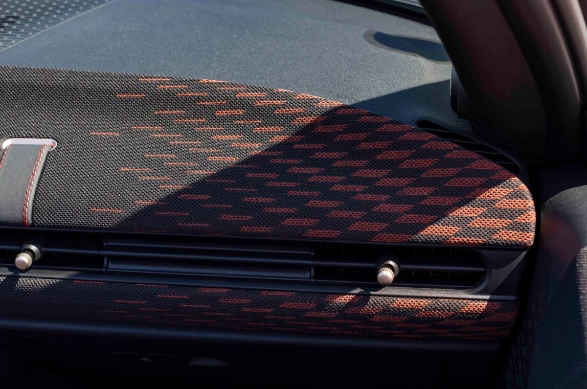 Mini Cooper Convertible interior details
