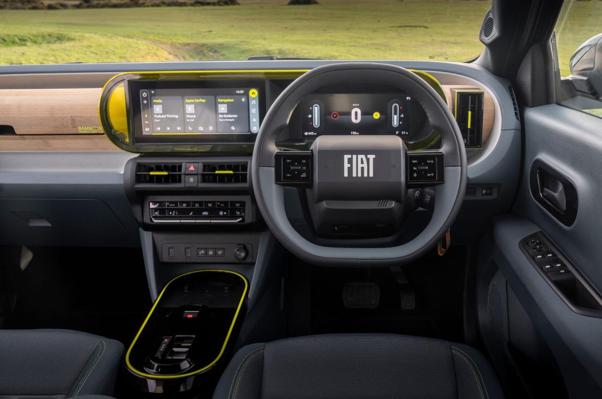 Fiat Grande Panda hybrid interior