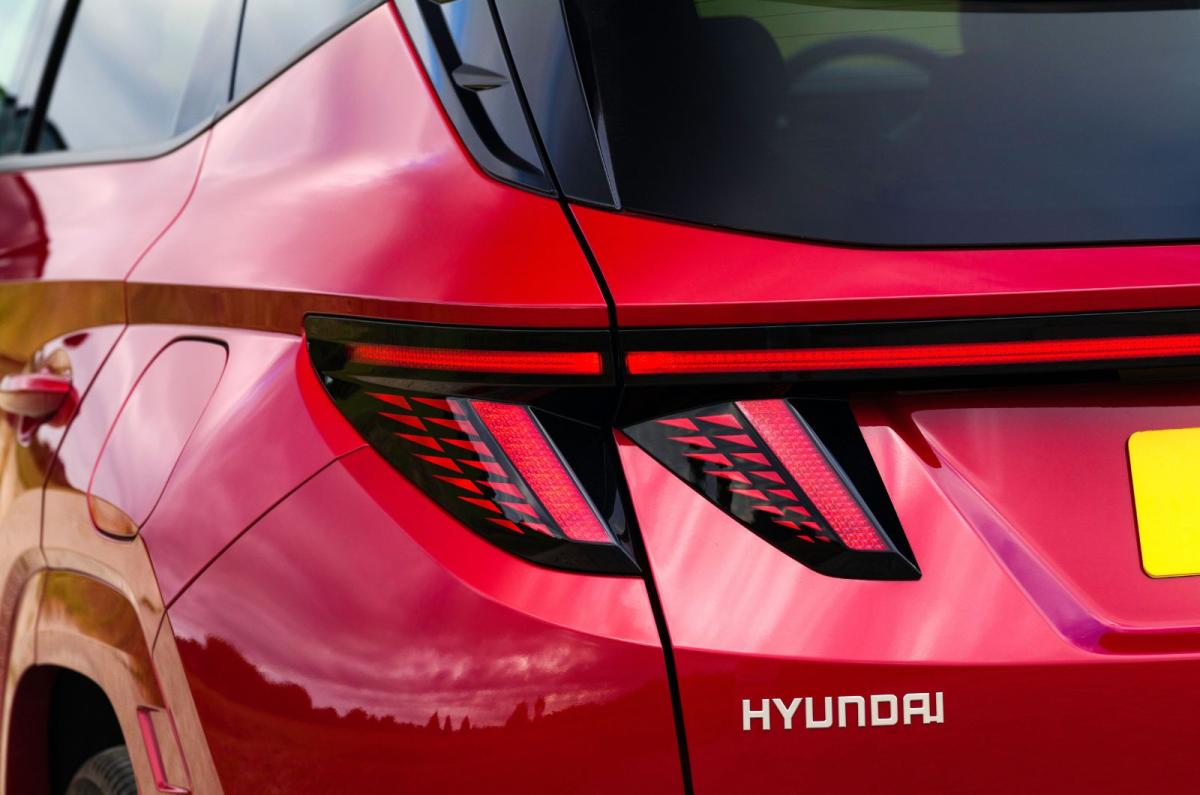 Hyundai Tucson exterior still detail