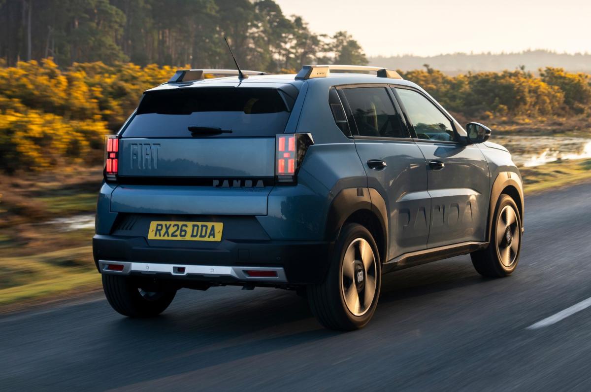 Fiat Grande Panda hybrid rear dynamic