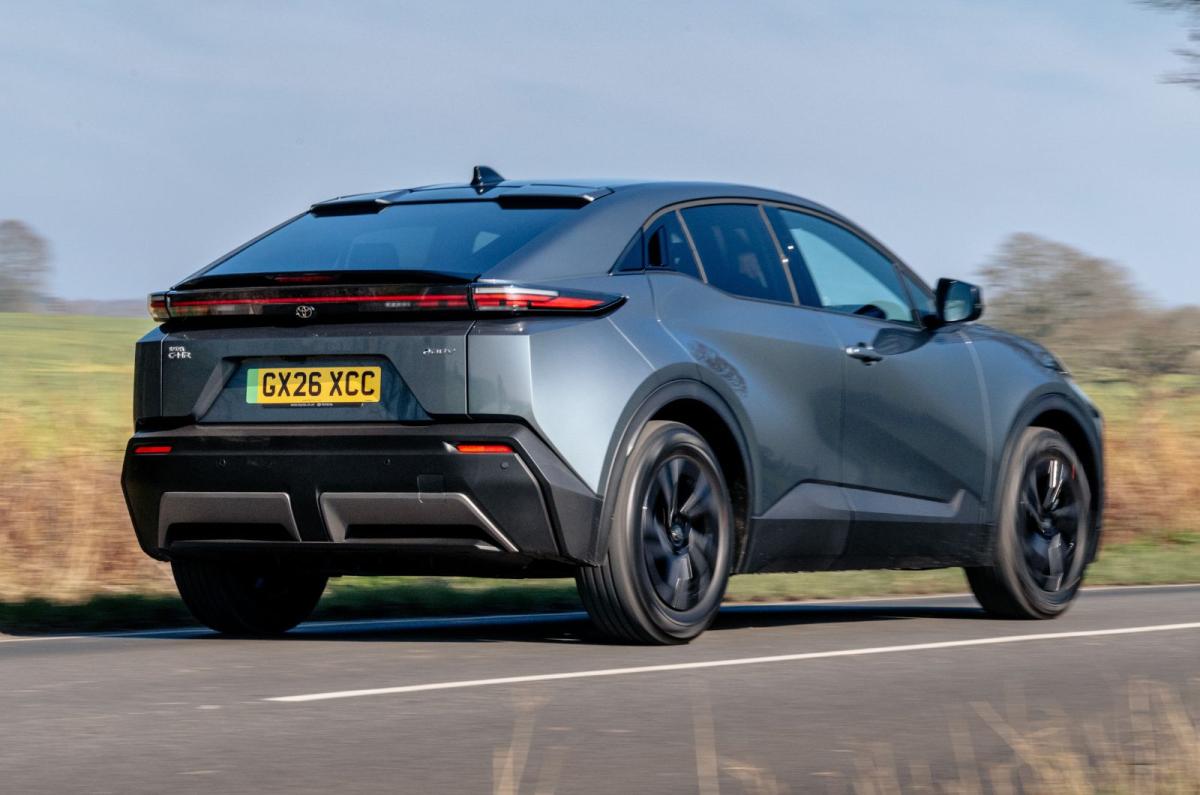 Toyota C-HR+ rear dynamic