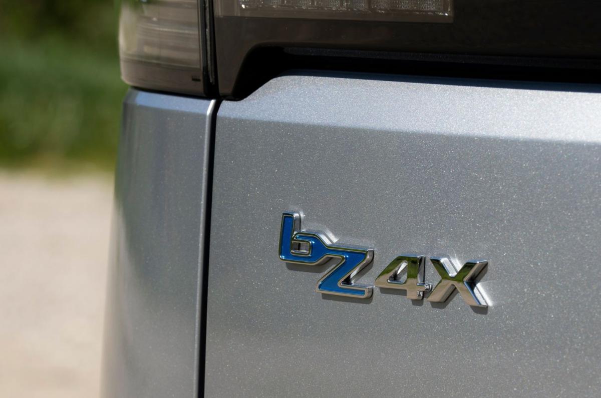 Toyota bZ4X Touring exterior badge