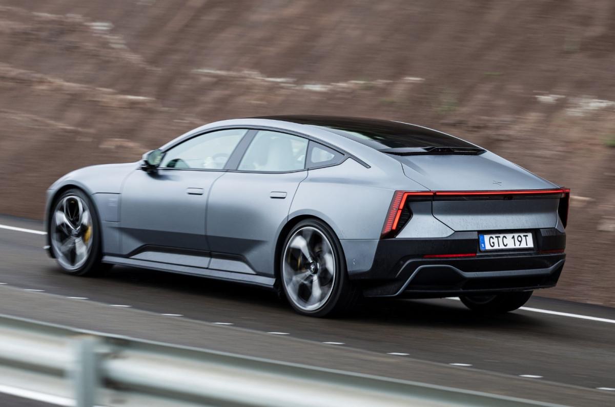 Polestar 5 rear dynamic