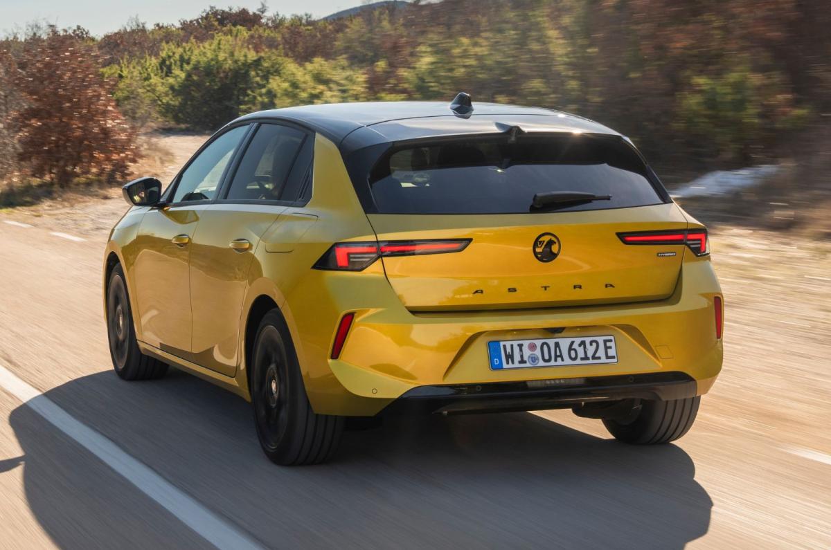 2026 Vauxhall Astra rear dynamic