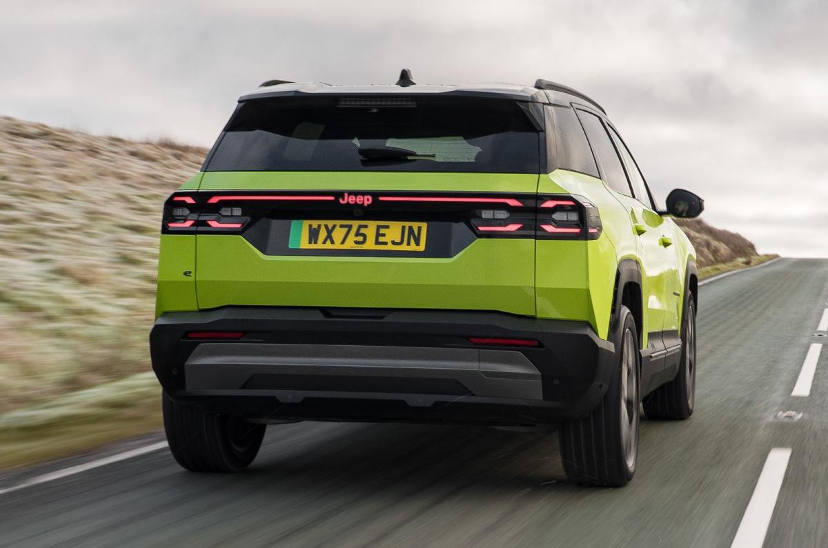 2026 Jeep Compass rear dynamic