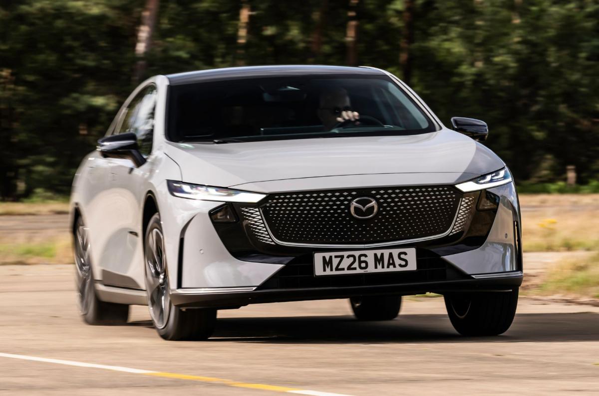 Mazda 6e front cornering