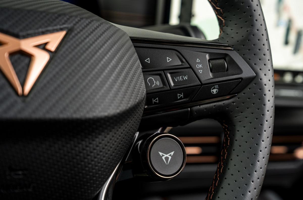 Cupra Born interior details