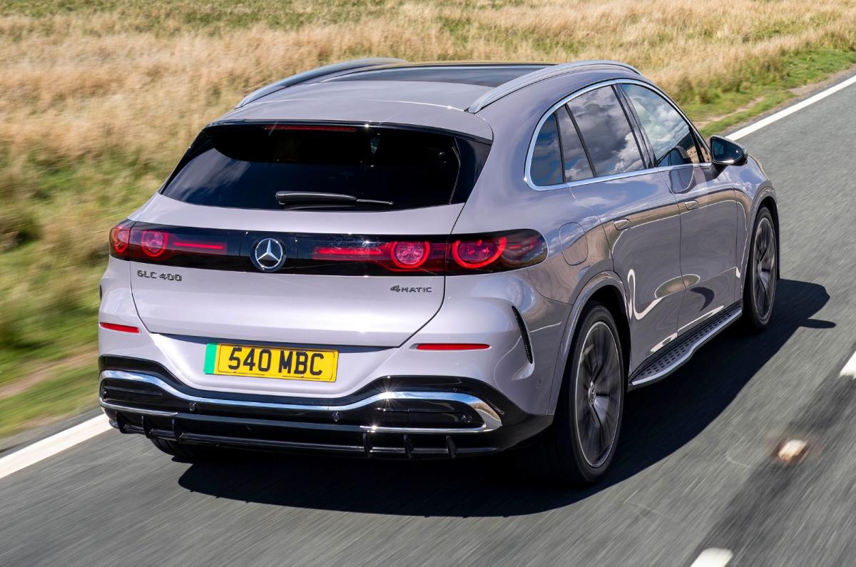 Mercedes GLC rear dynamic