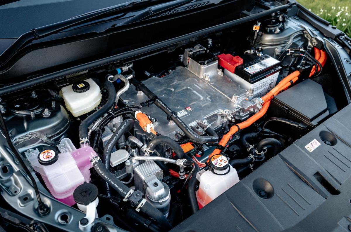 Toyota C-HR+ engine bay