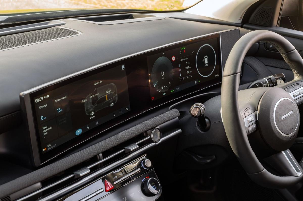 Hyundai Tucson dashboard