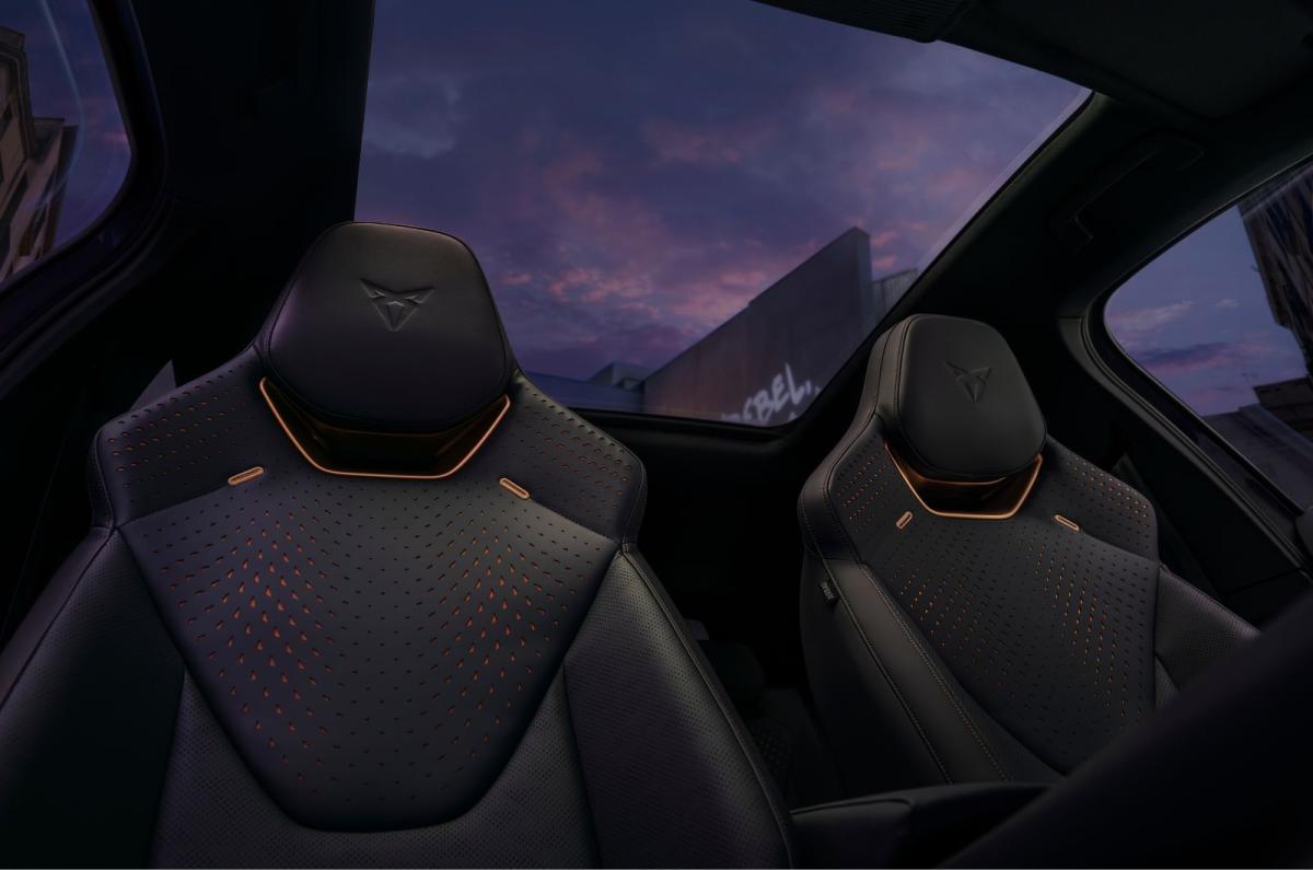 Cupra Raval interior details