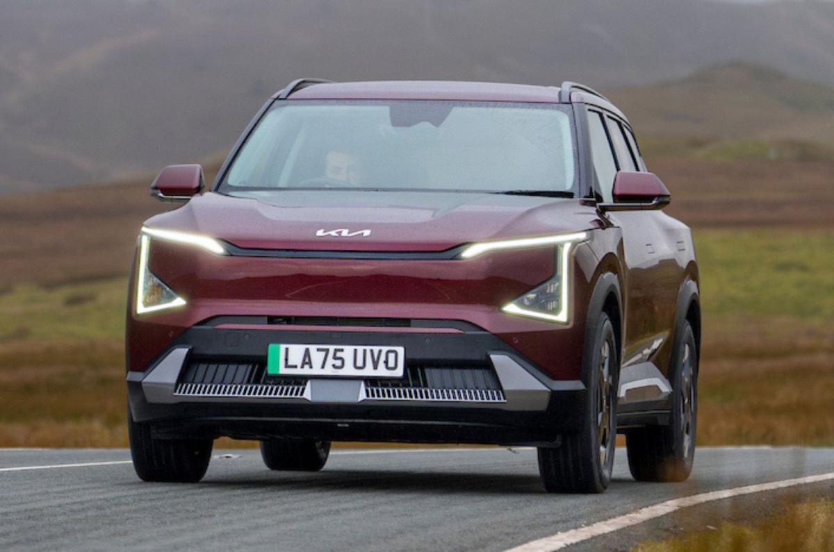 Kia EV5 front dynamic
