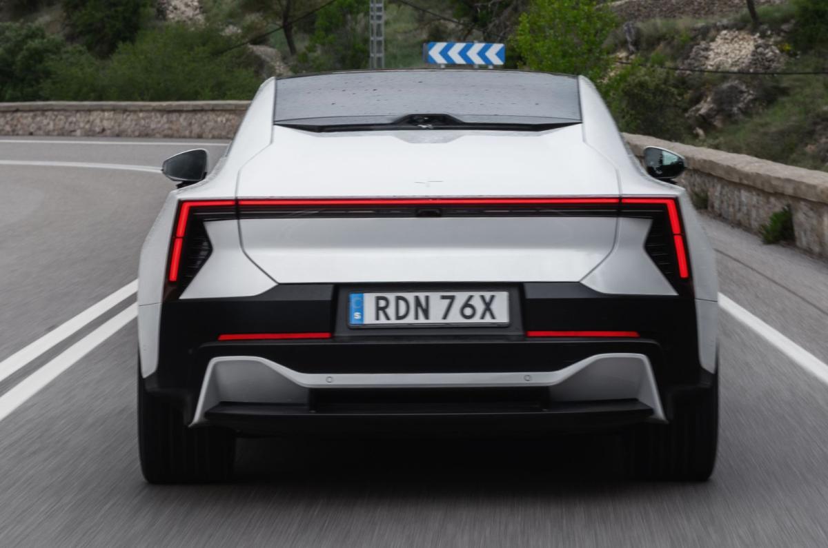 Polestar 5 rear dynamic