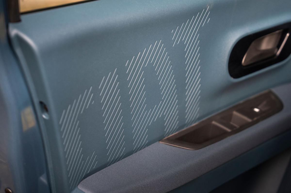 Fiat Grande Panda hybrid interior details