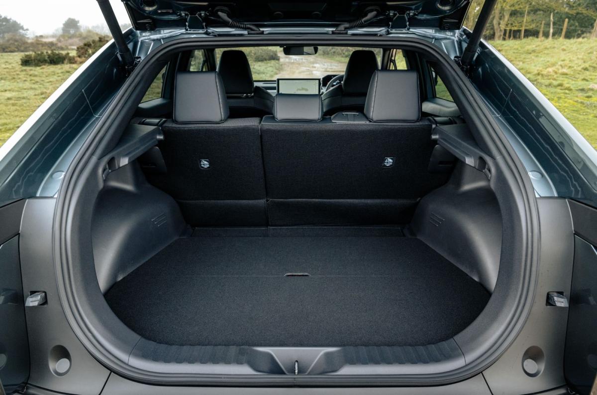 Toyota C-HR+ rear boot space