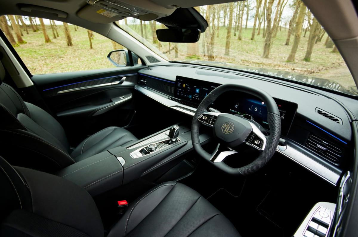 MG S9 PHEV interior