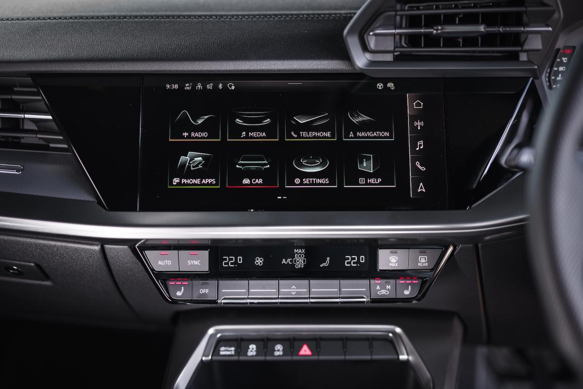Used Audi A3 2020-present infotainment
