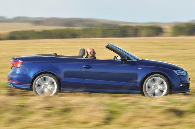 Used Audi A3 Cabriolet side