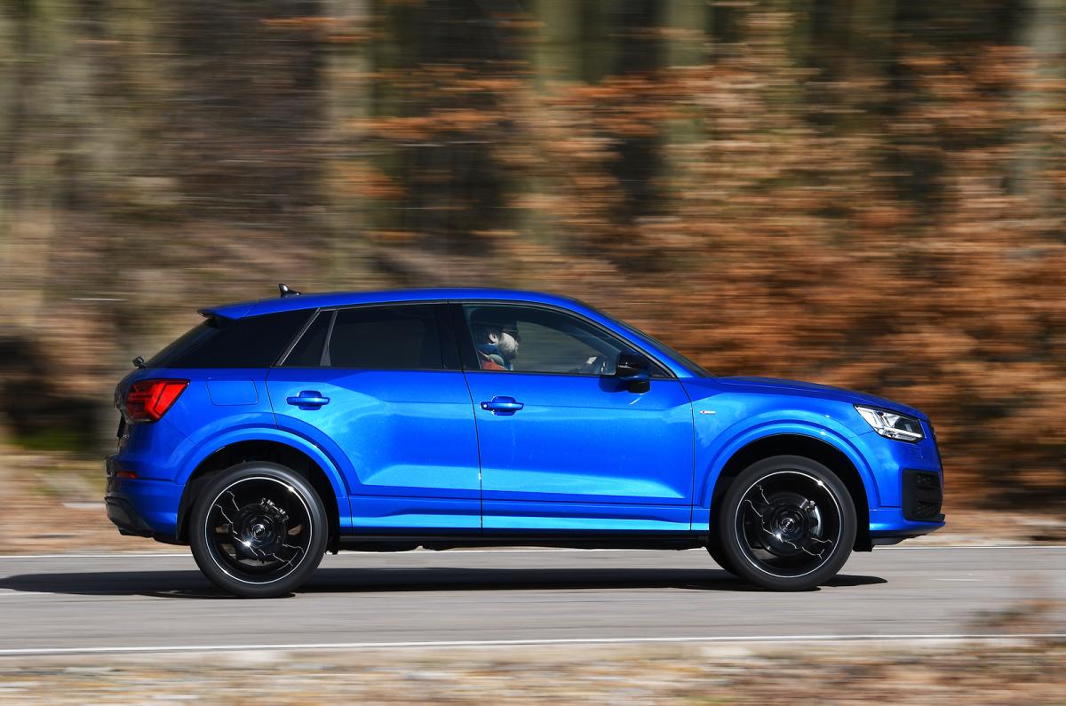 Used Audi Q2 2016-present side driving