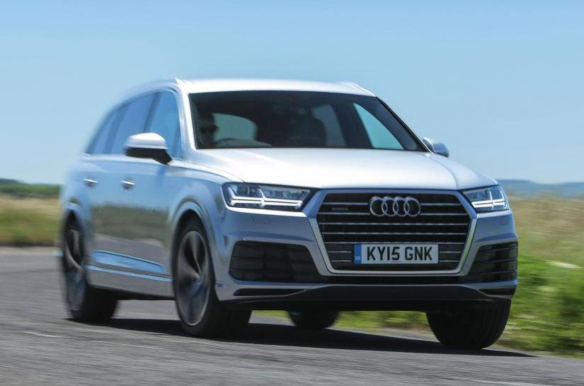Used Audi Q7 2015-present front cornering
