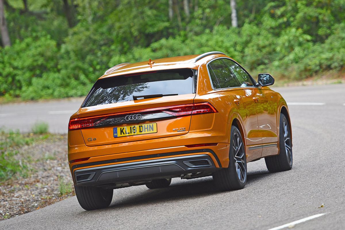 Used Audi Q8 2018-2024 rear