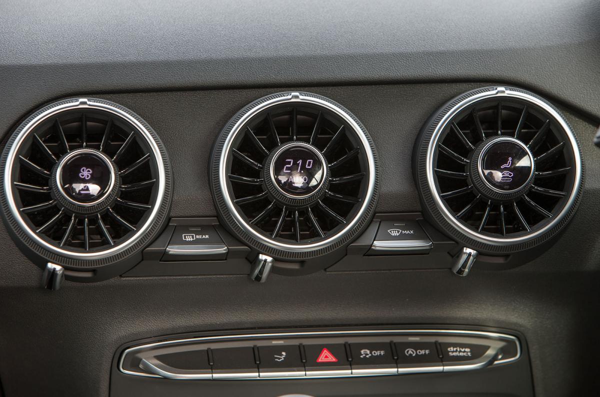 Used Audi TT Coupe 2014-2024 climate controls