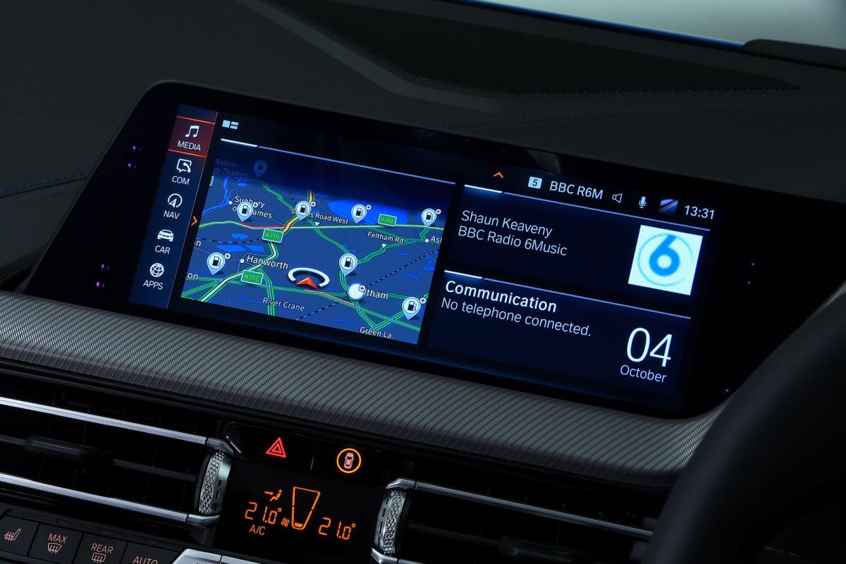 Used BMW 1 Series 2019-present infotainment