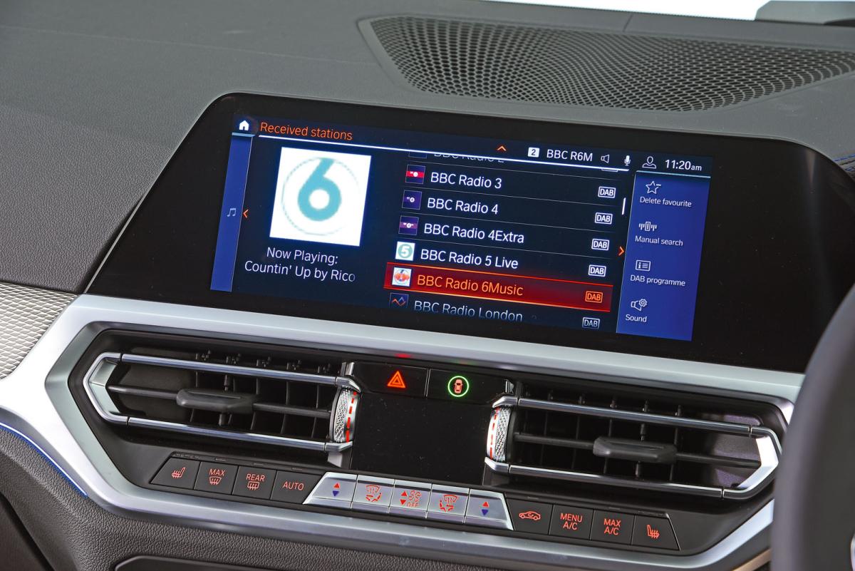 Used BMW 3 Series Touring 2019-present infotainment