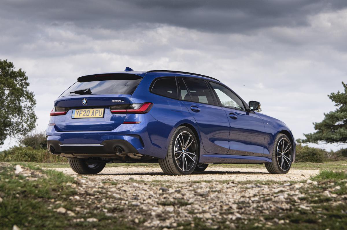 Used BMW 3 Series Touring 2019-present rear right static
