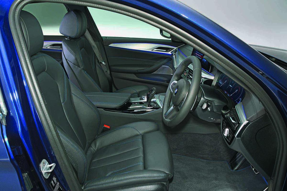 Used BMW 5 Series 2017-2023 interior front seats
