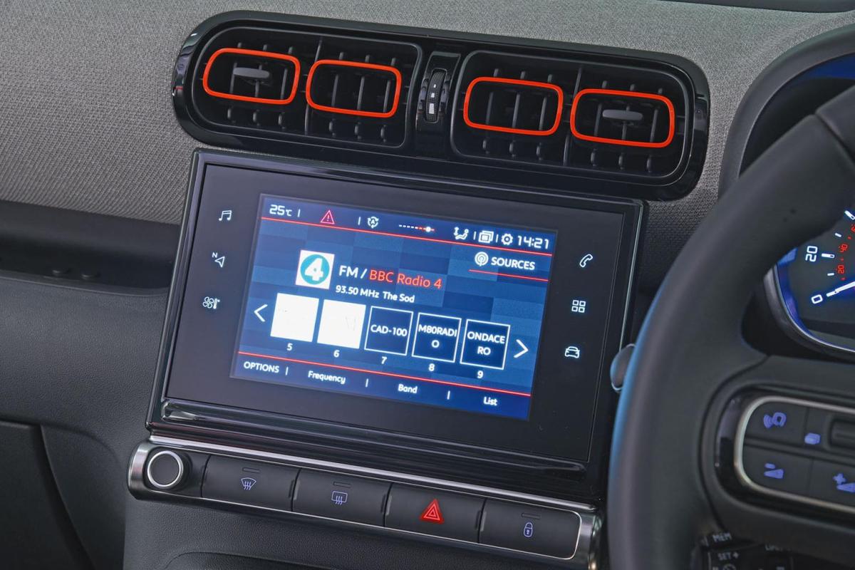 Used Citroen C3 Aircross 2017-2025 infotainment
