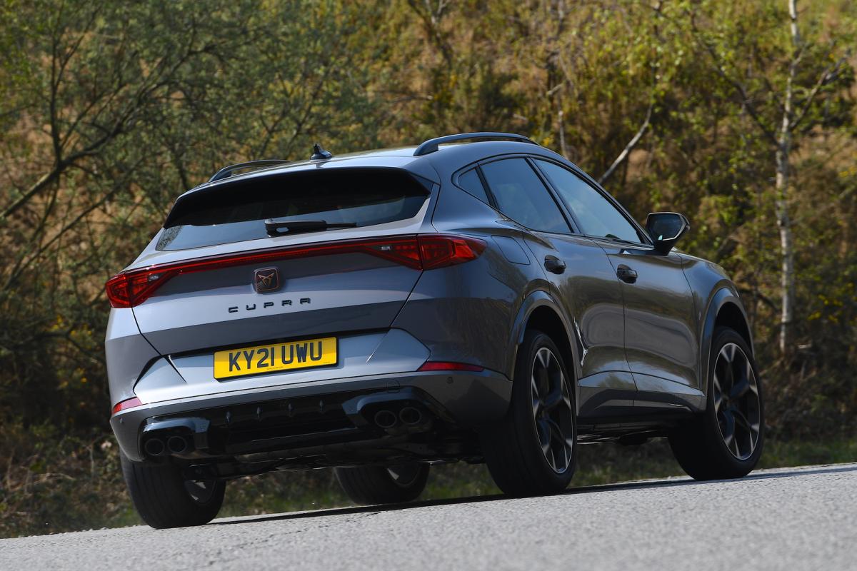 Used Cupra Formentor 2020-present rear cornering