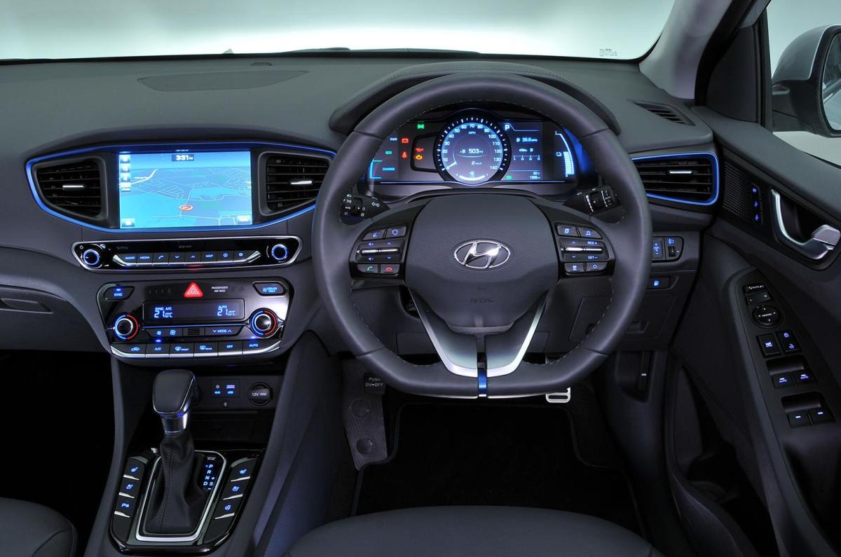 Used Hyundai Ioniq 2017-2022 interior