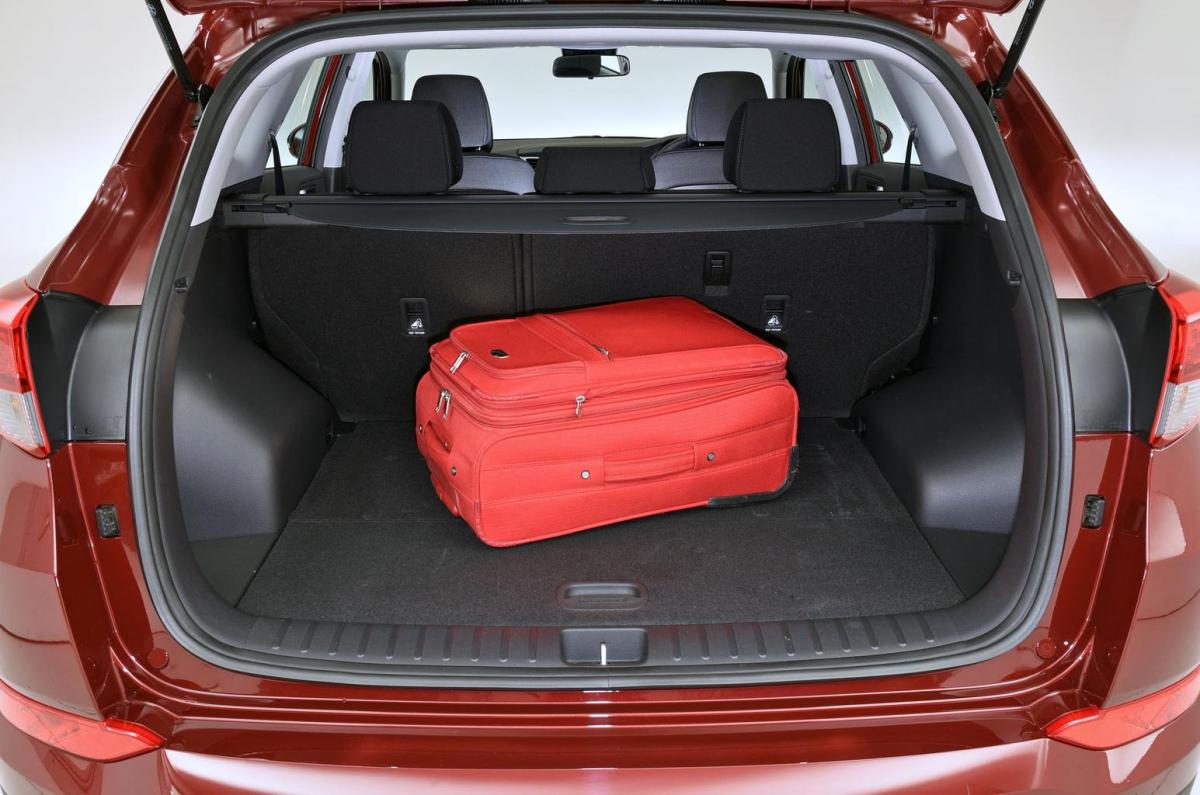 Used Hyundai Tucson boot