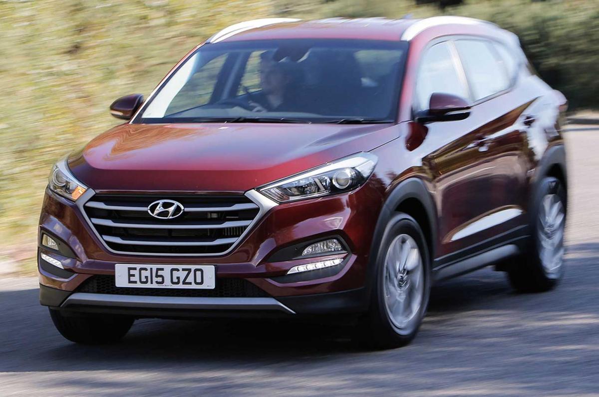 Used Hyundai Tucson front side
