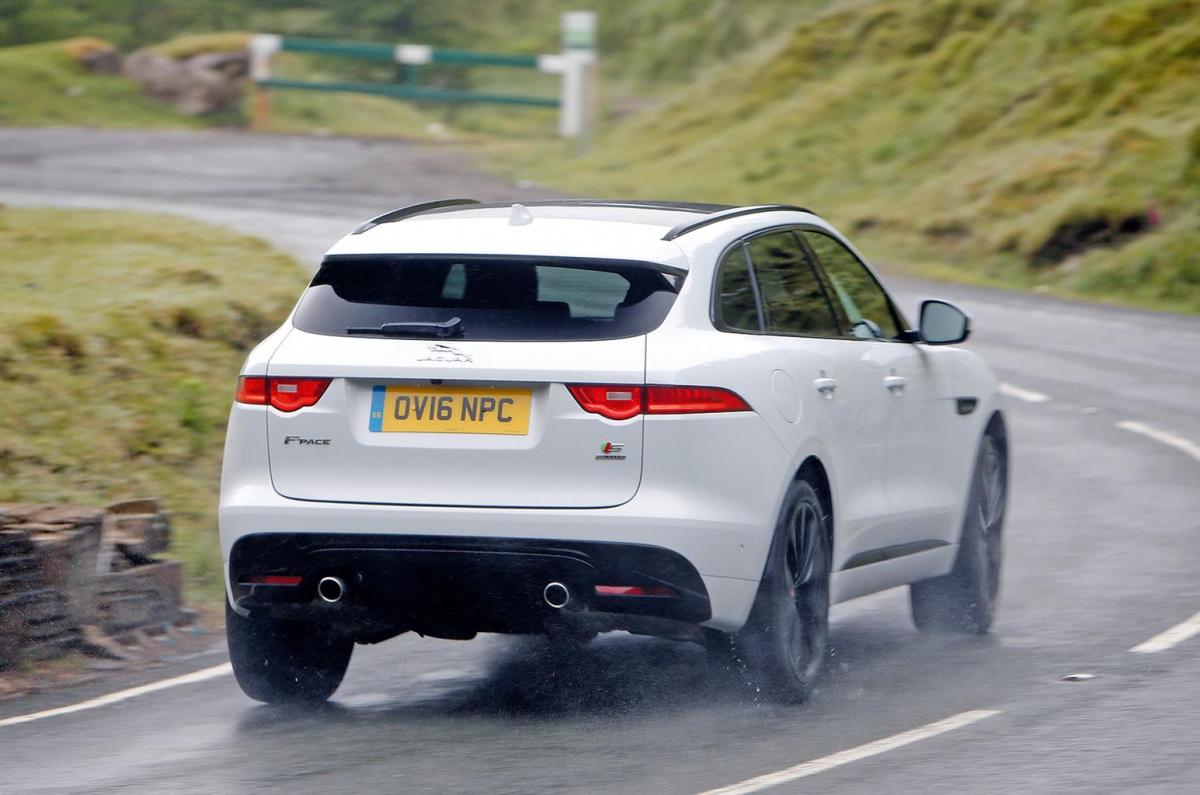 Used Jaguar F-Pace 2016-2024 rear