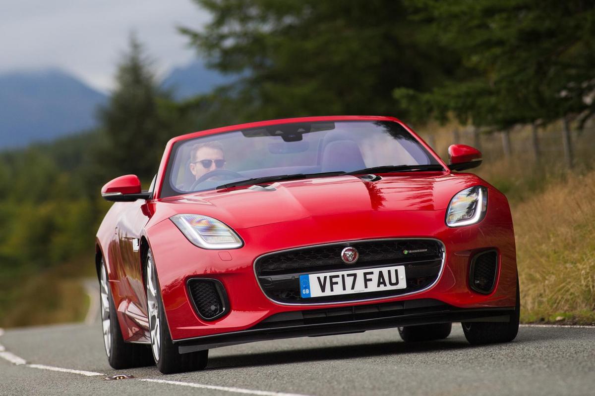 Used Jaguar F-Type Convertible 2013-2024 front