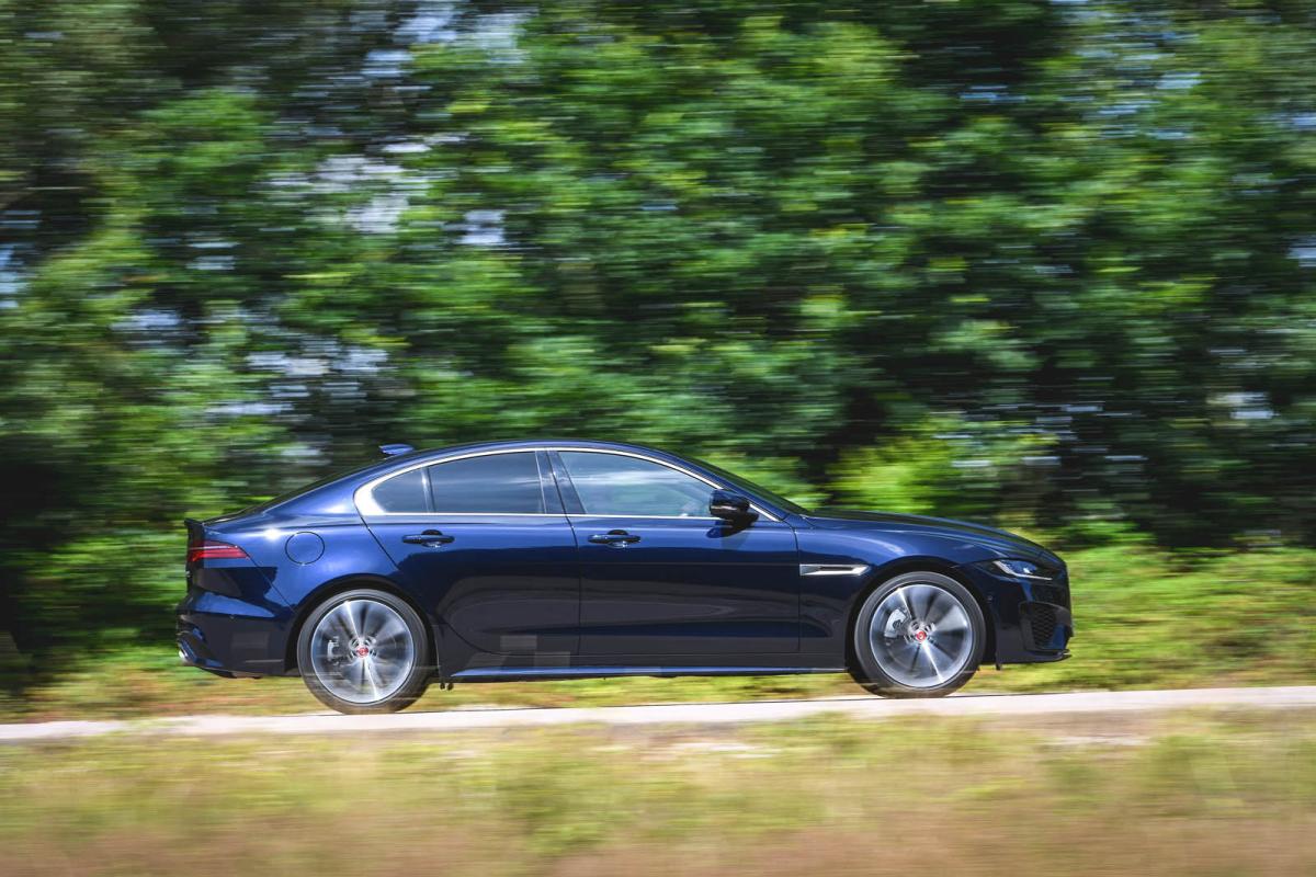 Used Jaguar XE 2015-2024 side driving