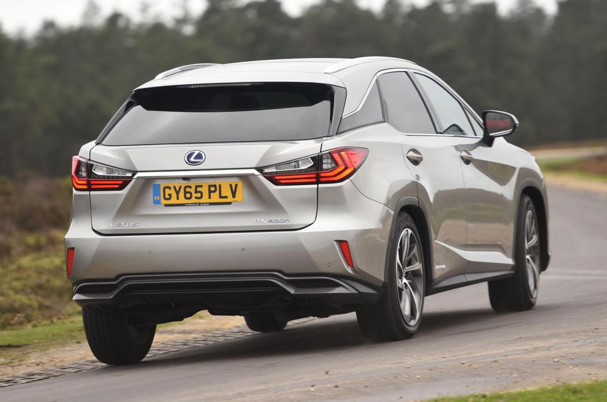 Used Lexus RX 2016-2022 rear
