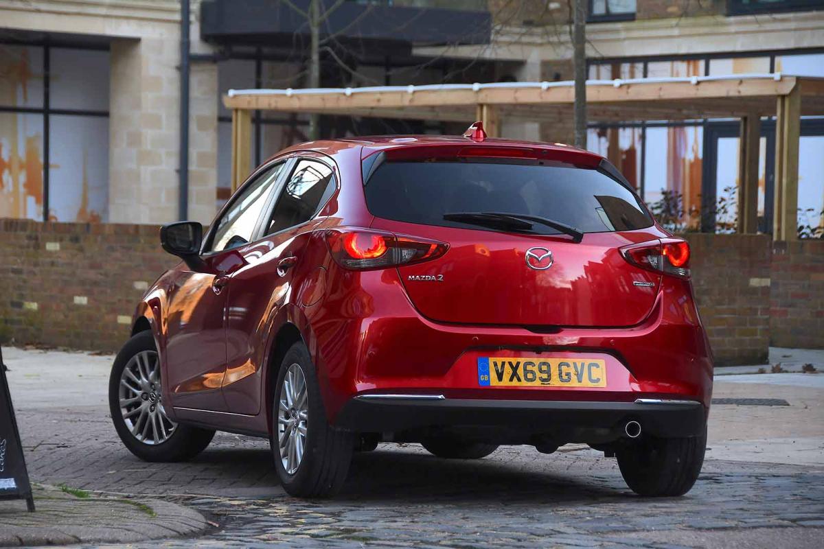 Used Mazda 2 2015-2025 rear left cornering RHD