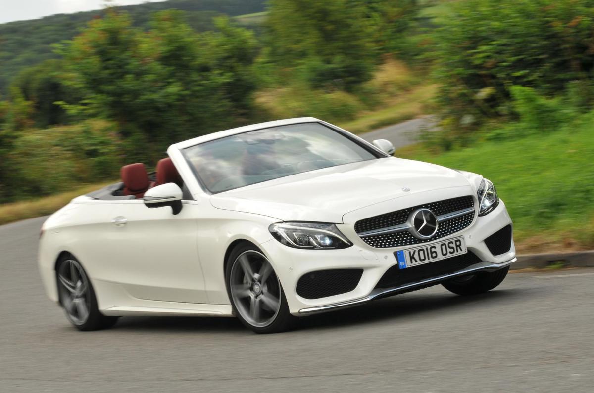 Used Mercedes C-Class Cabriolet 2016-2021 front