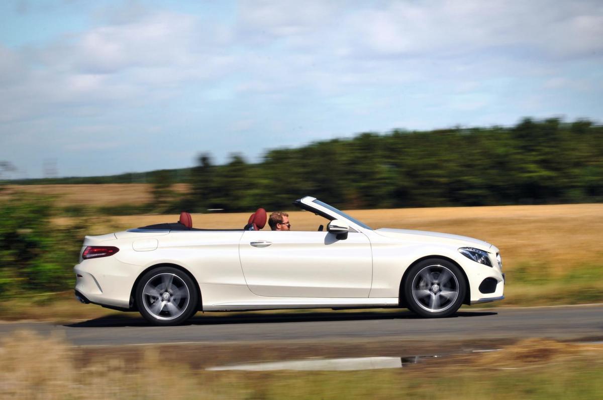 Used Mercedes C-Class Cabriolet 2016-2021 side