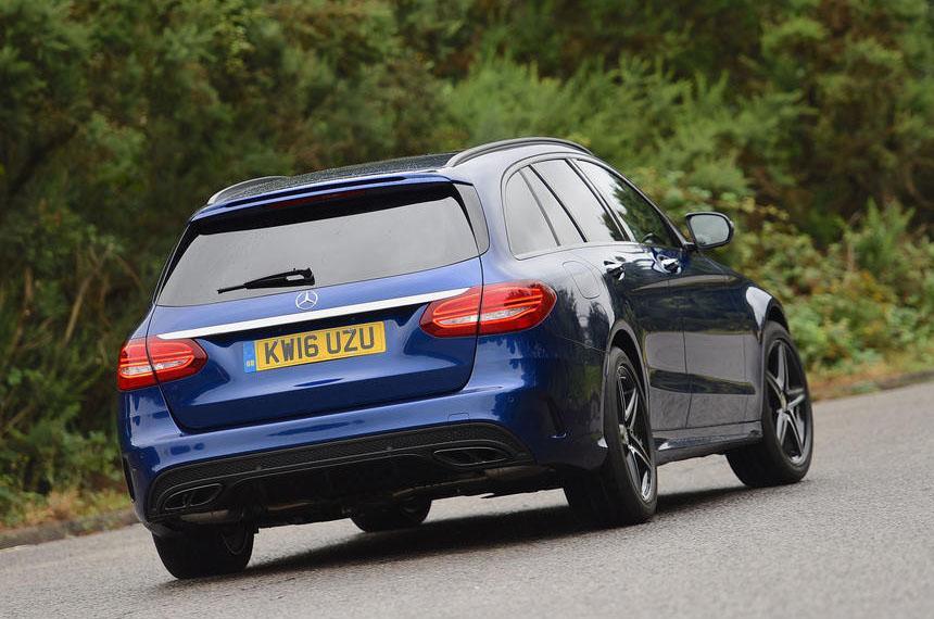 Used Mercedes C-Class Estate 2014-2021 rear