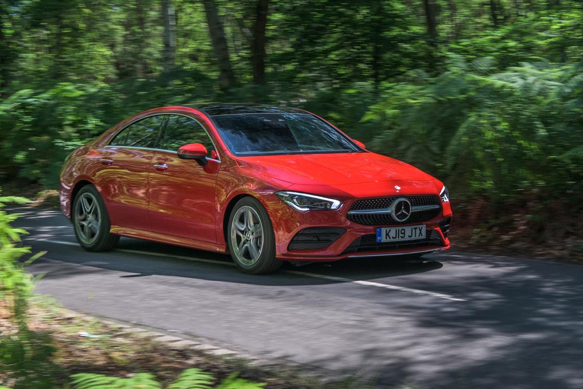 Used Mercedes CLA 2019-2025 wide front right tracking