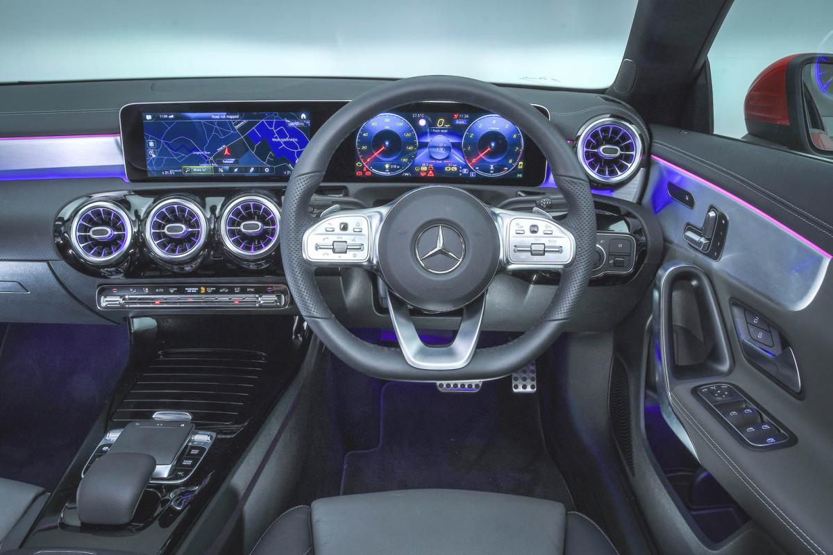 Used Mercedes CLA 2019-2025 interior