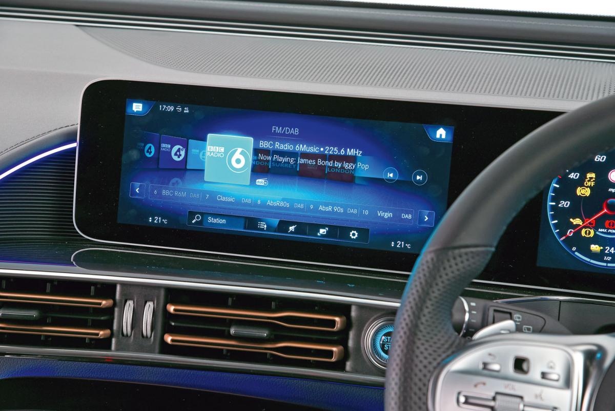 Used Mercedes EQC 2019-2024 infotainment